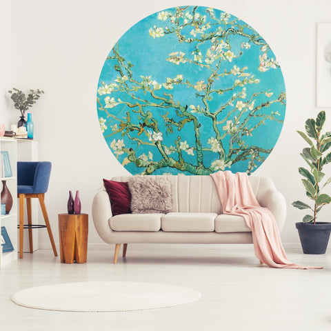Wallpaper Circle - Almond Blossom