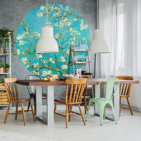 Wallpaper Circle - Almond Blossom
