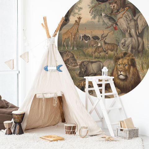 Wallpaper Circle - Animals of Africa