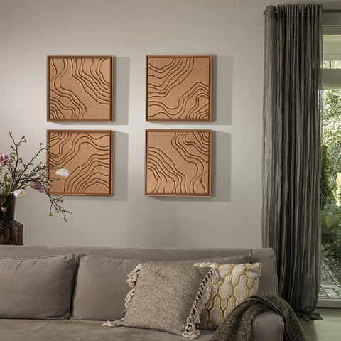 FeltArt Naturale S | 60 x 60 cm