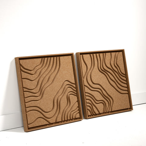 FeltArt Naturale S | 60 x 60 cm