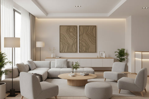 FeltArt Naturale L | 70 x 110 cm