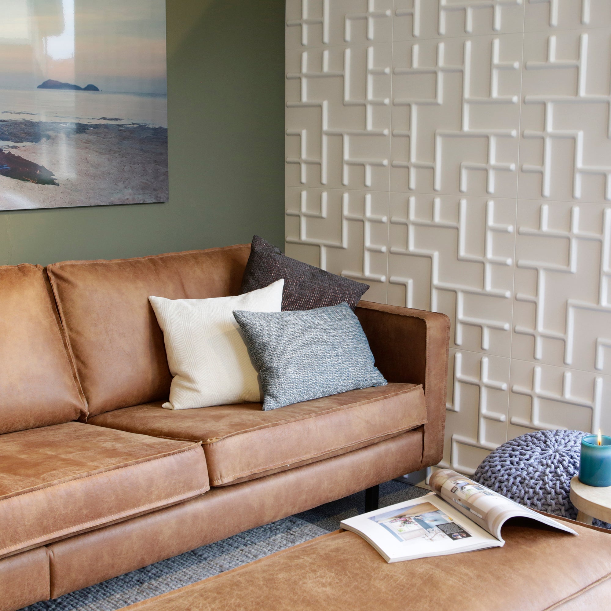 WallArt 3Dウォールパネル Tetris テトリス 12枚入り w17b8b5 Tetris 3D Wall Panels | 3m² Dutch Design - MyWallArt – MyWallart.com
