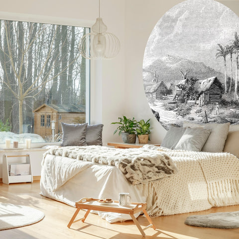 Wallpaper Circle - Landscape of Guadeloupe