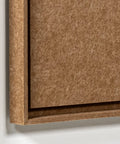 Frame detail (front) of FeltArt 'Estile' in the color soft dune.