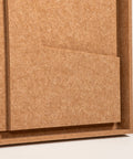 Frame detail (side) of FeltArt 'Estile' in the color soft dune.