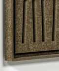 Frame detail (front) of FeltArt 'Harmoni' in the color olive mist.