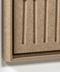 Frame detail (front) of FeltArt 'Harmoni' in the color pale sand.