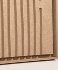 Frame detail (side) of FeltArt 'Linoa' in the color pale sand.