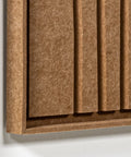Frame detail (front) of FeltArt 'Linoa' in the color soft dune.