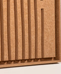 Frame detail (side) of FeltArt 'Linoa' in the color soft dune.