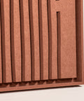 Frame detail (side) of FeltArt 'Linoa' in the color terra bloom.