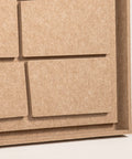 Frame detail (side) of FeltArt 'Modura' in the color pale sand.