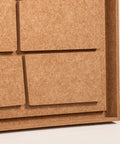 Frame detail (side) of FeltArt 'Modura' in the color soft dune.