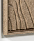 Frame detail (front) of FeltArt 'Naturale' in the color pale sand.
