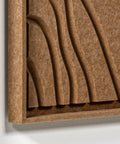 Frame detail (front) of FeltArt 'Naturale' in the color soft dune.