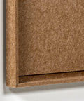 Frame detail (front) of FeltArt 'Serene' in the color soft dune.