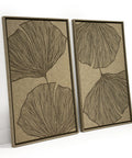 FeltArt 'Verdure' in the color olive mist, 70x110.