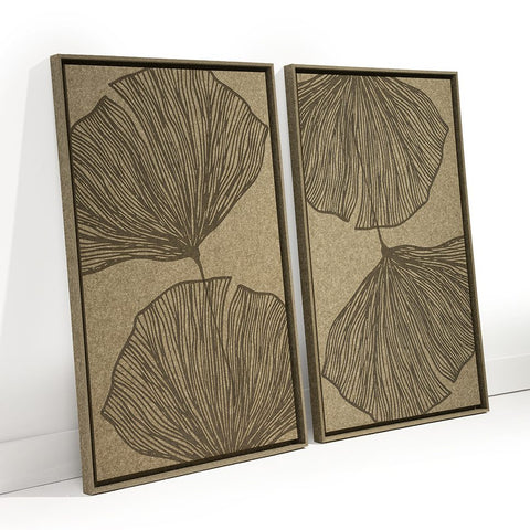 FeltArt 'Verdure' in the color olive mist, 70x110.