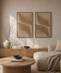 Video of FeltArt 'Botany' in the color pale sand, 70x110.